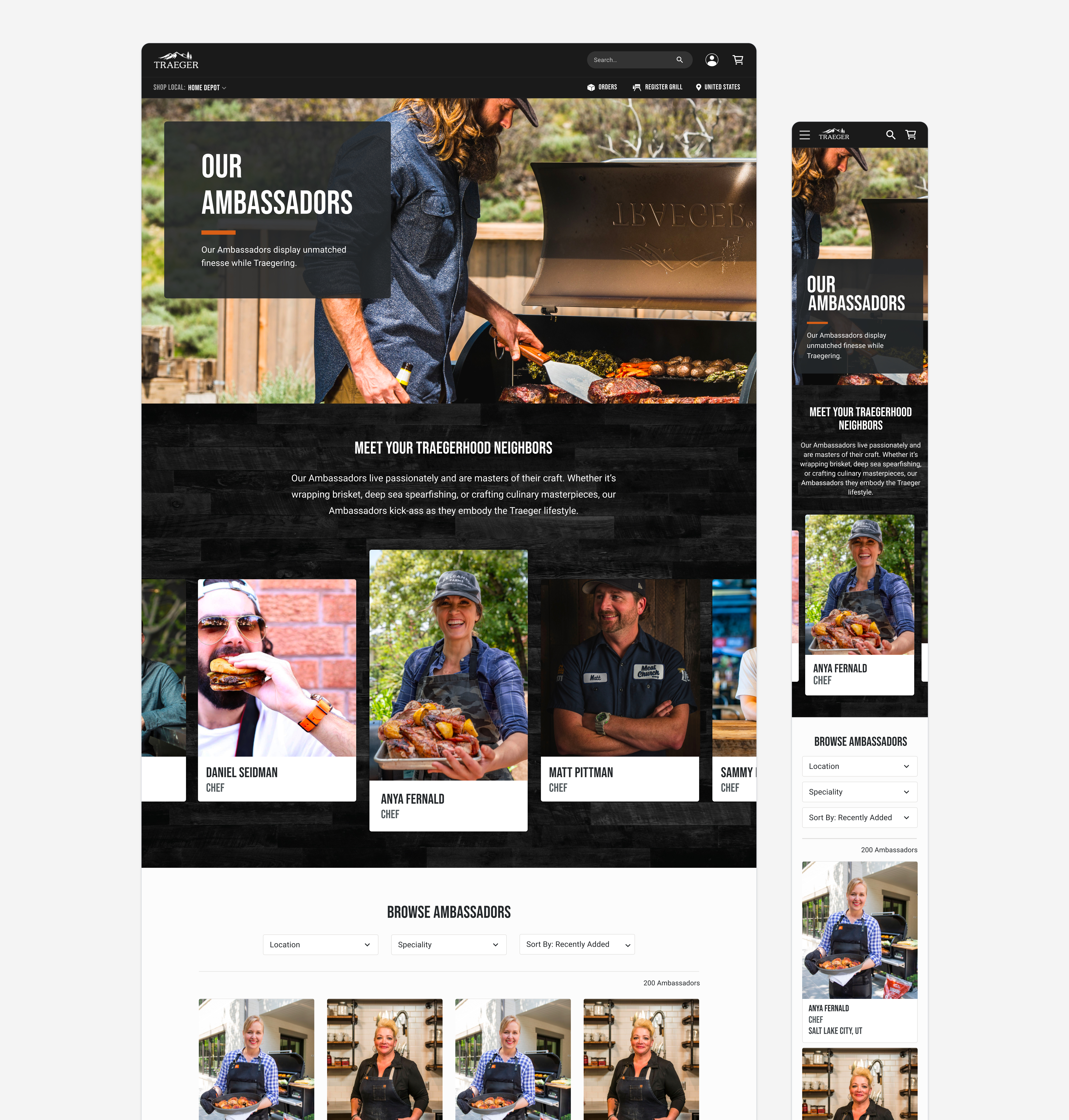 Traeger Community - Ambassadors